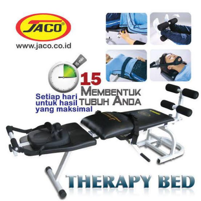 ALAT PENINGGI BADAN JACO THERAPY BED/ SYARAF TEJEPIT TULANG BELAKANG