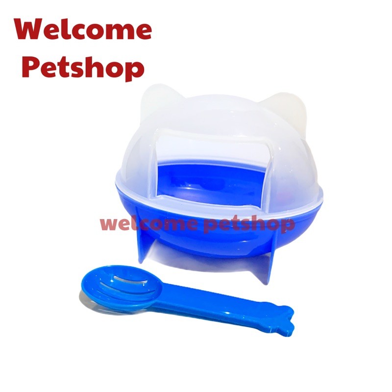 Hamster Spa / Tempat Mandi Hamster / Wadah Pasir Hamster