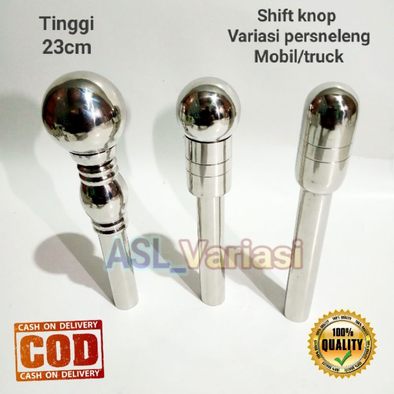 COD - Shift knob universal / Knop Persneling mobil manual / Tuas gigi kopling / Tuas perseneling tru