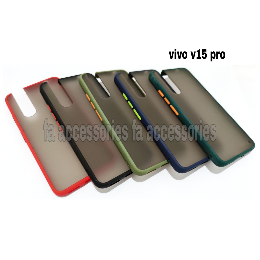 Phone soft Case vivo v15 v15pro v17 v17pro v20 v 20se s1 s1pro pro softcase casing shock proof se