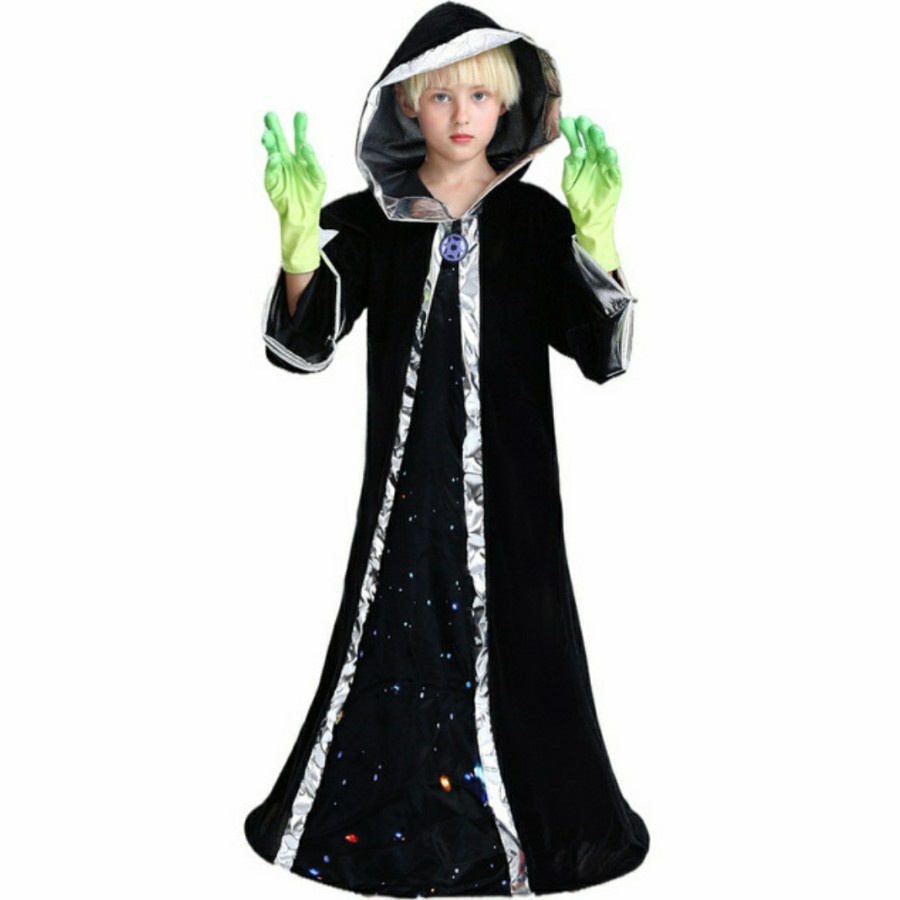 Alien Kids Costume Kostum anak Alien Mahluk luar angkasa Halloween