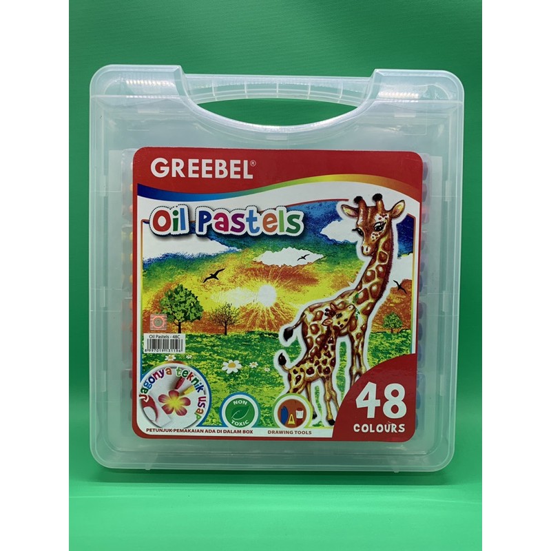 

GREEBEL Crayon / Krayon Oil Pastel 48 warna