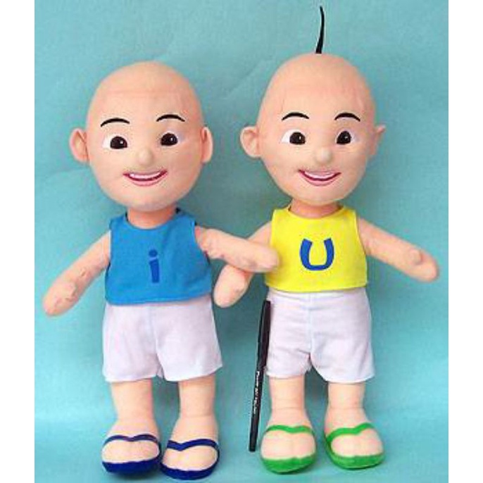 boneka upin ipin ORIGINAL SNI bahan halus lembut aman utk anak