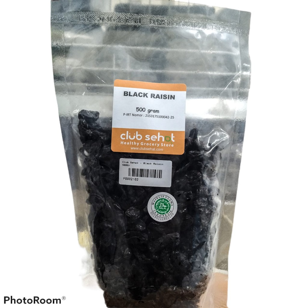 

Club Sehat - Black Raisin 500Gr