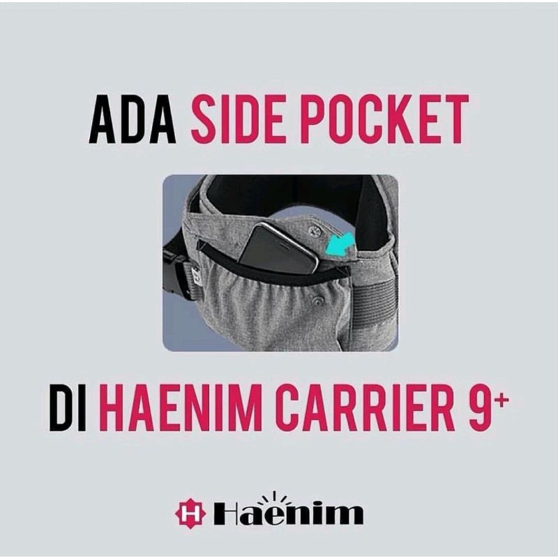 HAENIM 9+ All-in-One Hipseat Carrier