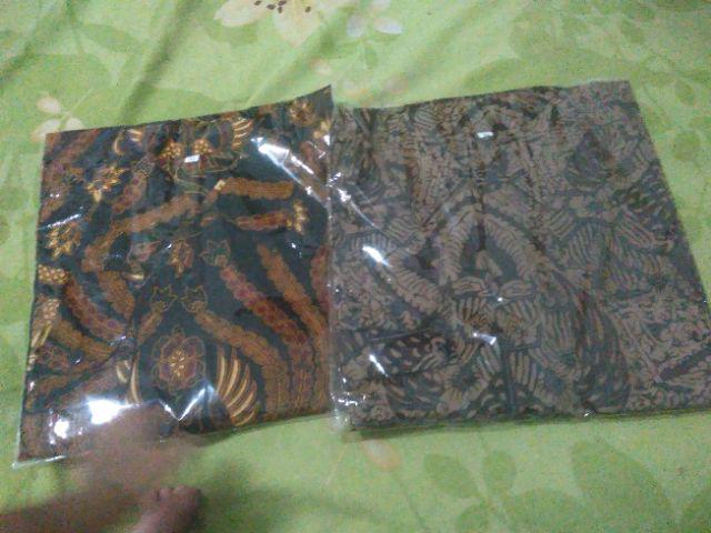 Kemeja Batik Pria Lengan Panjang Size M L Xl Xxl Bswart Batik Hrb026