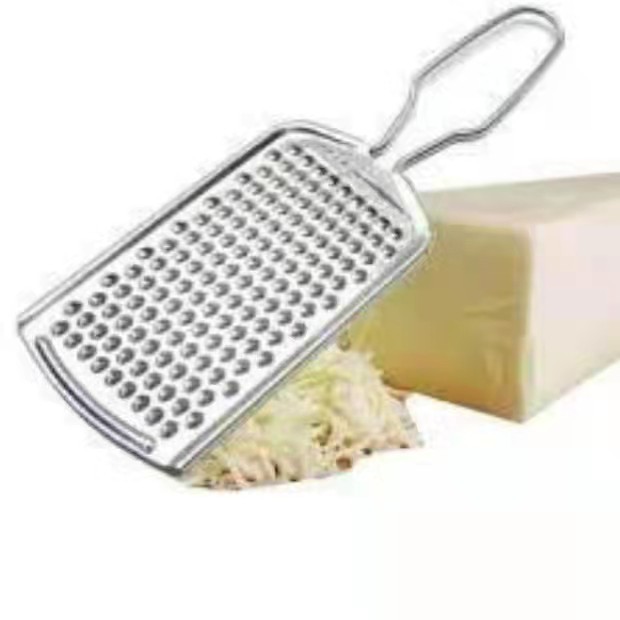 Parutan Keju Kentang Cheese Peeler Coklat Grater Parutan Stainless Stell Alat Parut KC006