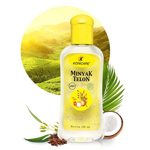 Konicare Minyak Telon Original Tutup Kuning 60ML