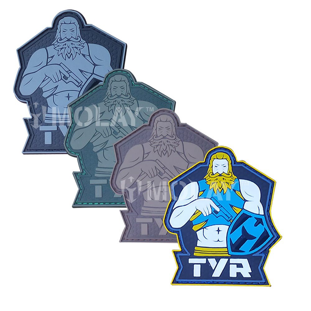 

MOLAY Viking God TYR PVC Patch