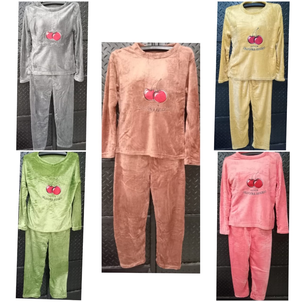 piyama baju tidur PP wanita bahan brudru import