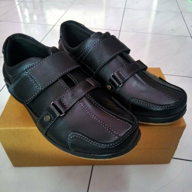 SEPATU CASUAL PANTOFEL PANTOPEL VANTOVEL PRIA KULIT SAPI ASLI