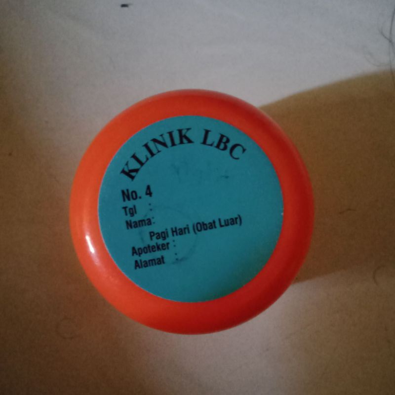 Cream Pagi & Malam Klinik LBC