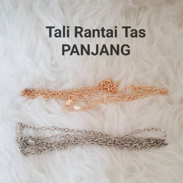 Tali Rantai Tas Pesta Panjang Pendek Silver Gold
