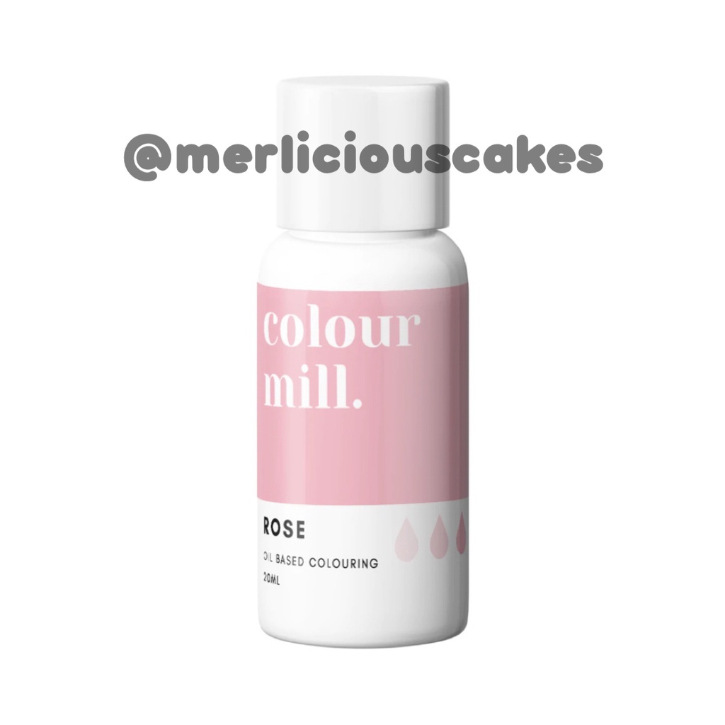 

Colour Mill Rose 20 ml Oil Based Colouring