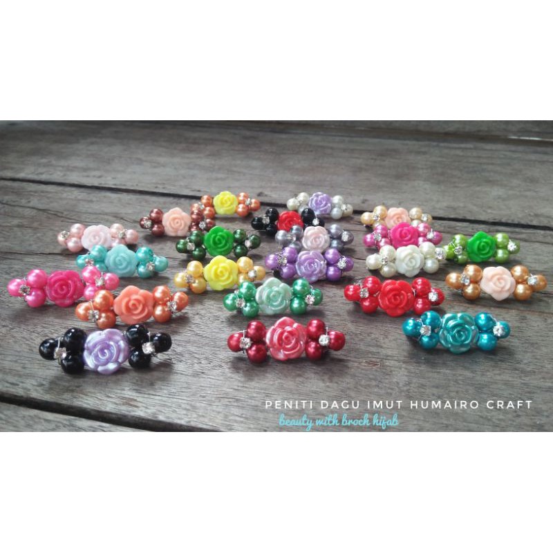 peniti mutiara /bros dagu mutiara