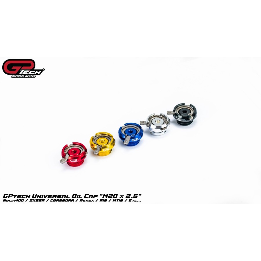 GP TECH OIL CAP ZX25R CBR250RR R15 Aerox Nmax