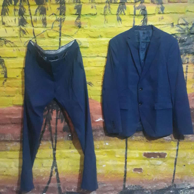 preloved setelan jas zara