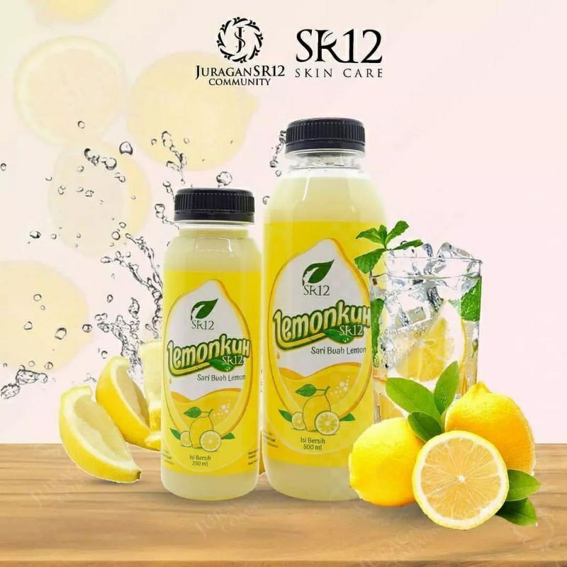 SR12 LEMONKUH SARI LEMON MINUMAN NUTRISI DIET DETOX