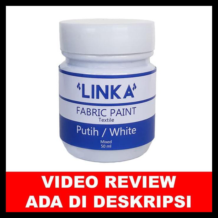 

STOK BARU CAT LUKIS PUTIH - FABRIC PAINT/CAT KAIN 50ML PERALATAN MELUKIS MURAH MERIAH