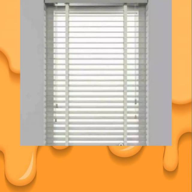 Gorden Jendela rumah Aesthetic | Kerai tirai krey jendela mini blind plastik vinyl✨