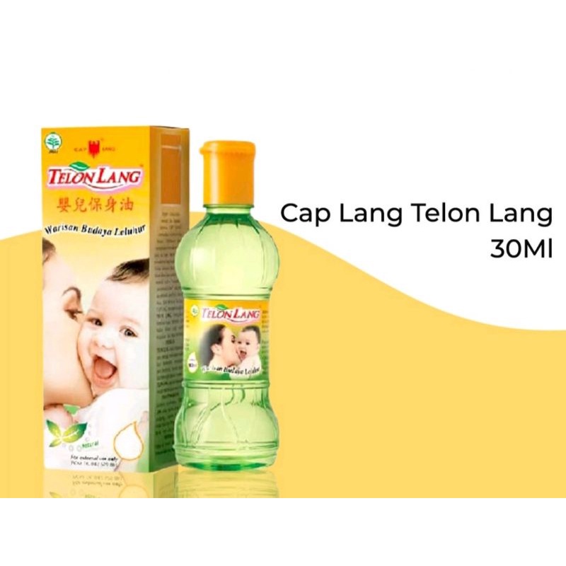 Minyak telon cap lang 30 ml, 100ml dan 150ml