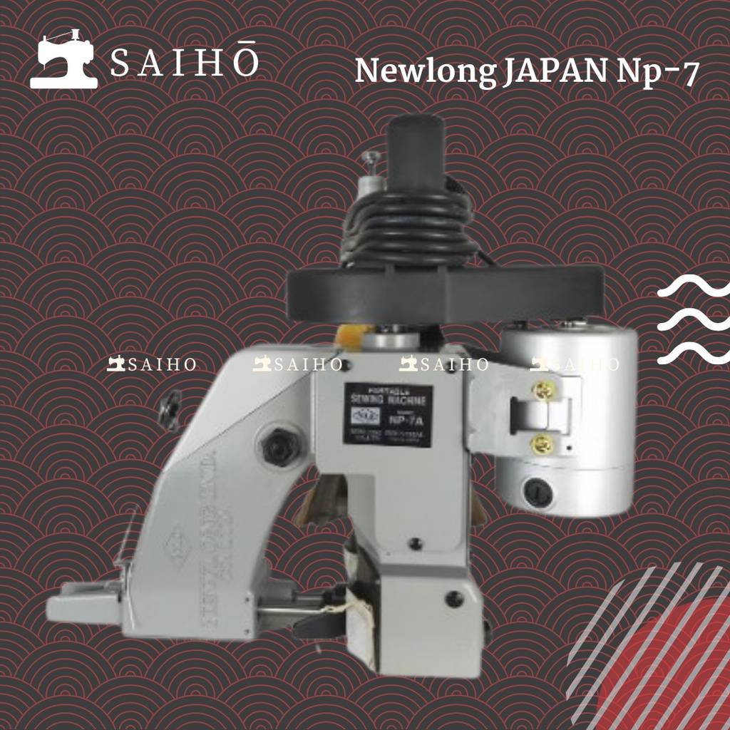 [NewLong JAPAN] Mesin Jahit Karung Goni NP-7A NLI Japan / NP7A Jepang