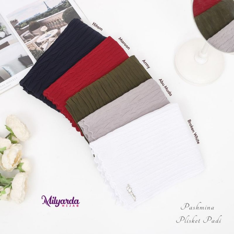 Pashmina Plisket Padi