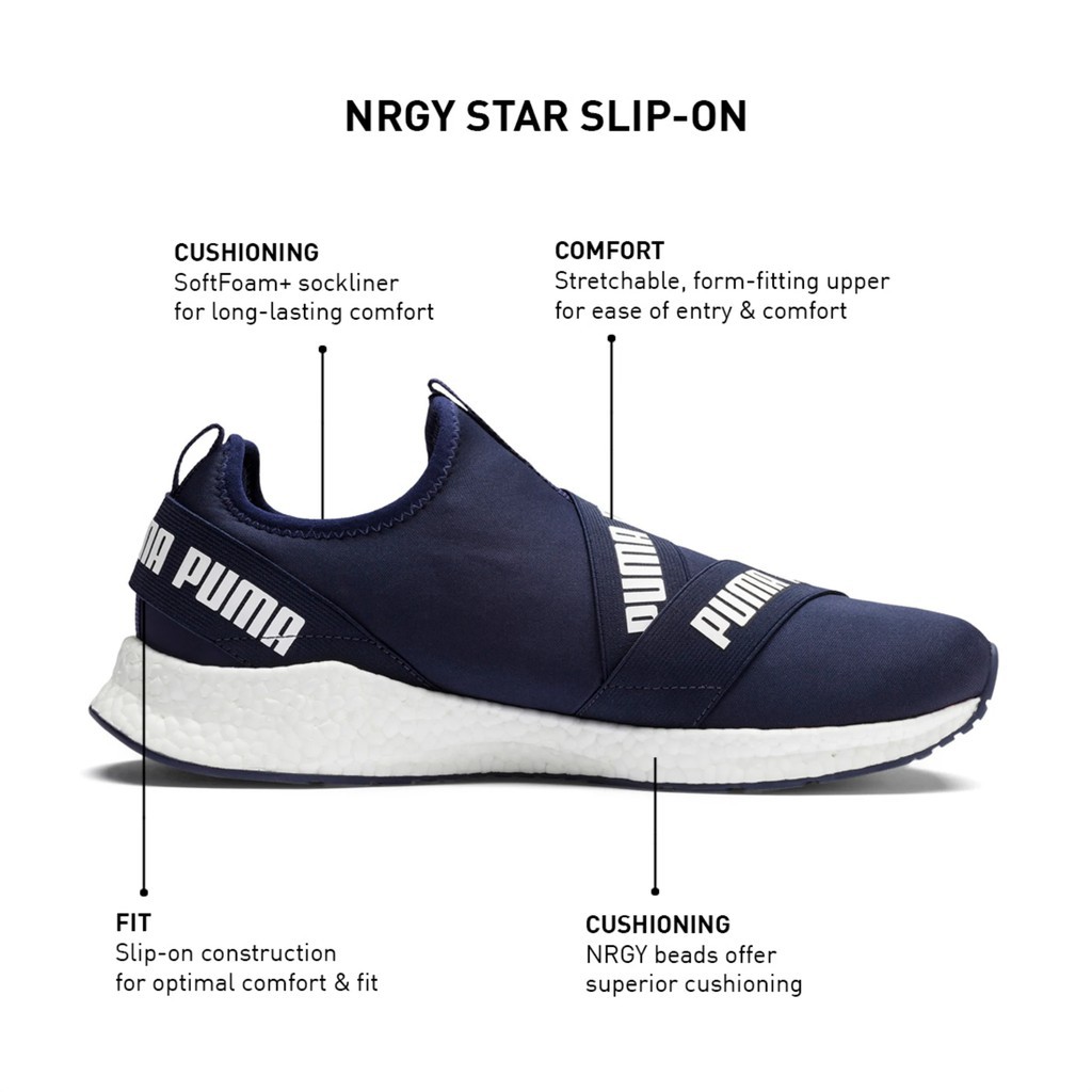 puma star slip on