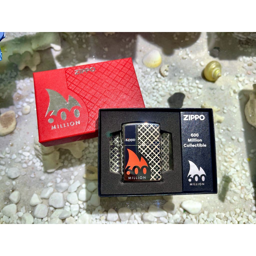 Korek Zippo Original 600 Million Limited Edition berhadiah Minyak Zippo