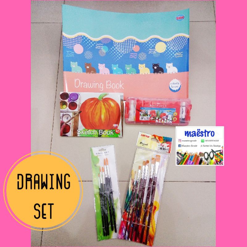 

Alat Melukis Set / Drawing Set