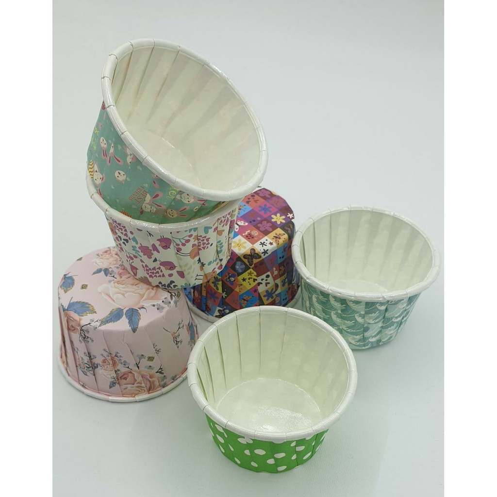 CUP PAPER MOTIF / CUP PAPER MUFFIN KUE / CUP PAPER KUE BOLU MUFFIN kode 012