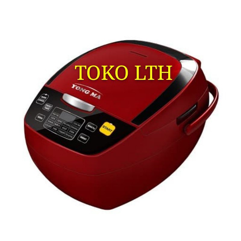 YONG MA MAGIC COM DIGITAL RICE COOKER  YONGMA 2 LITER SMC8017 SMC-8017 SMC 8017