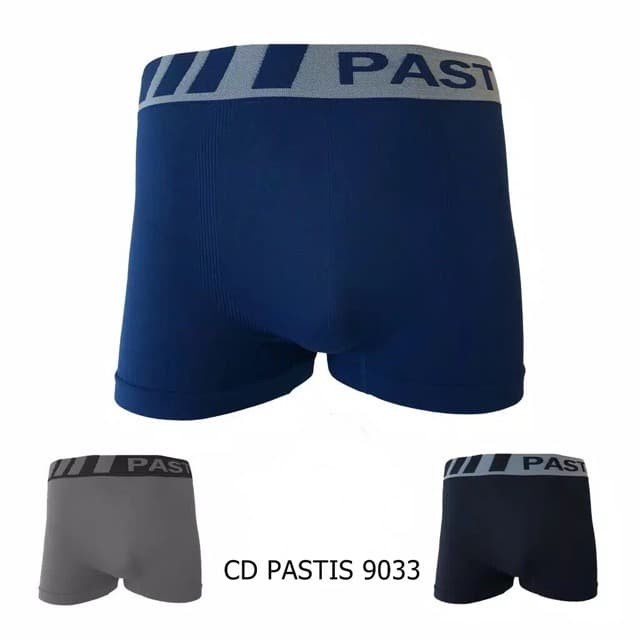 CD Boxer Pria PASTIS Premium Nylon 9033 / Celana Dalam Boxer Laki Cowo