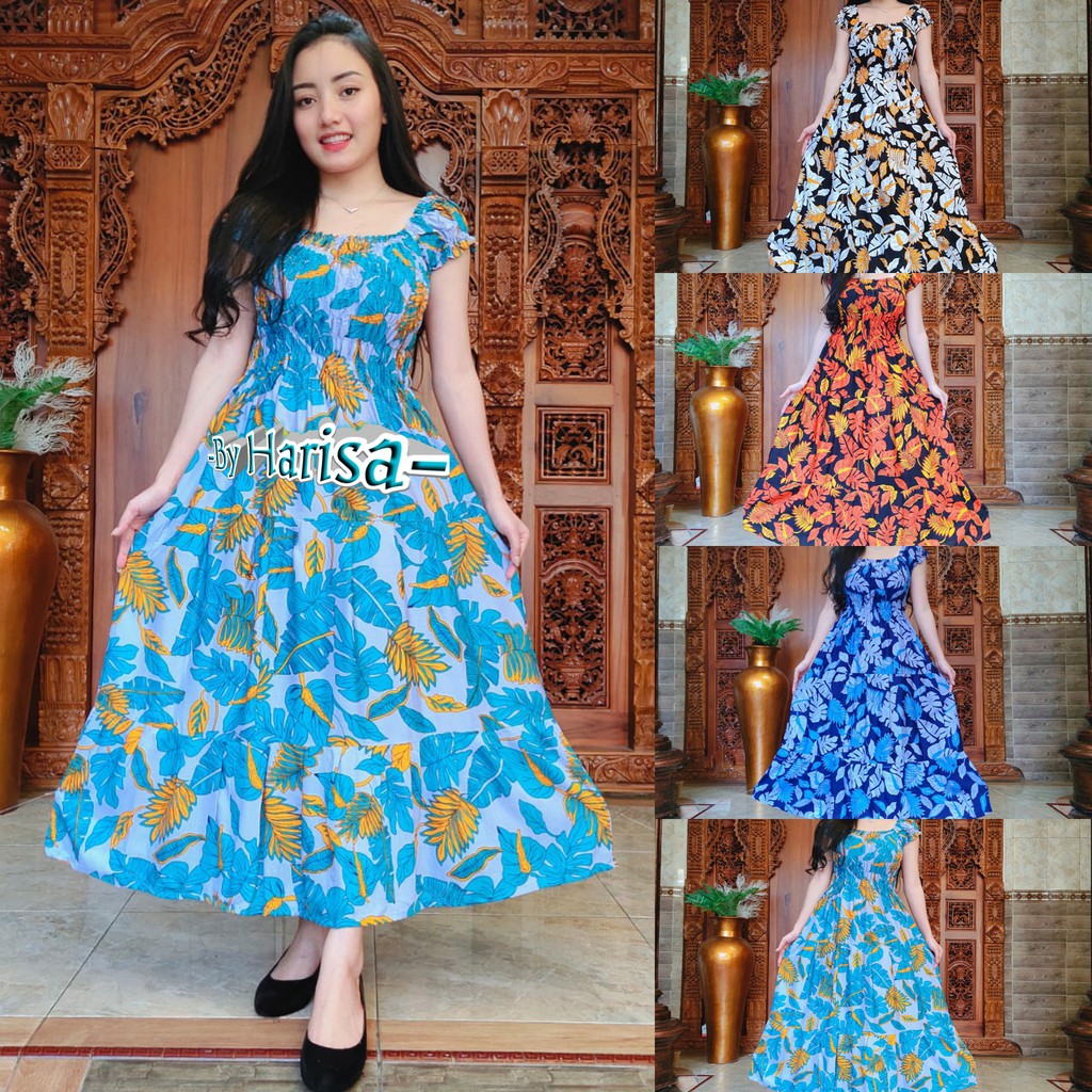 Dress Canda Palm Rayon Super