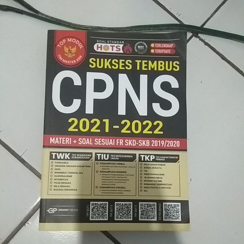 Buku CPNS dan Psikotest Preloved