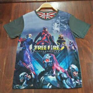 Kaos Baju  Tshirt Distro Fullprint 3D  Anak  Tanggung Free 