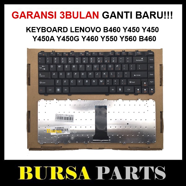 Keyboard Lenovo B460 Y450 Y450 Y450A Y450G Black