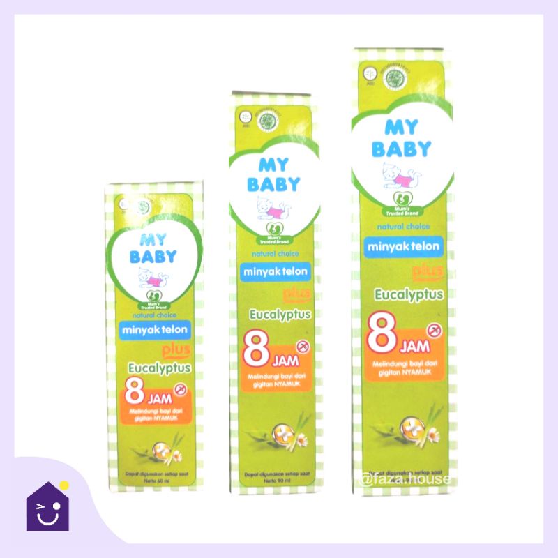 MY BABY MINYAK TELON PLUS 60ML, 90ML, 150ML, MINYAK TELON MY BABY 60ML,  MINYAK TELON MY BABY 90ML, 