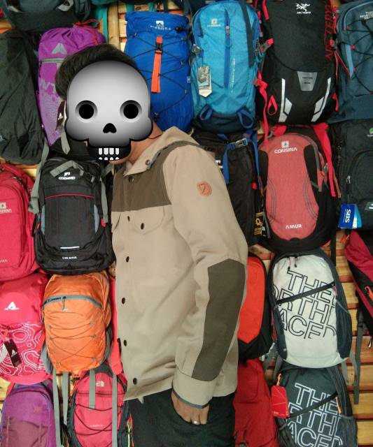 Kemeja jaket rubah no fjall raven