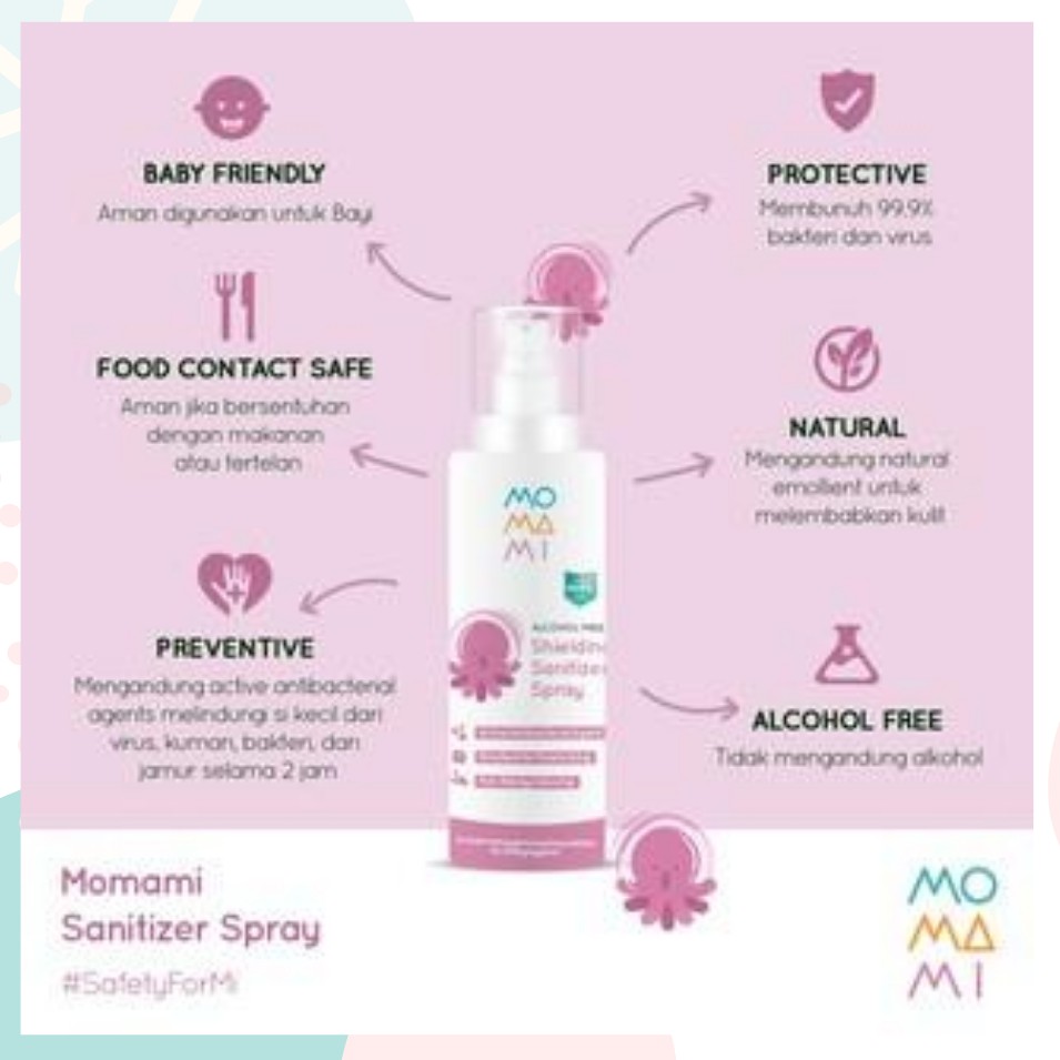 MOMAMI Shielding Sanitizer Spray 100ml