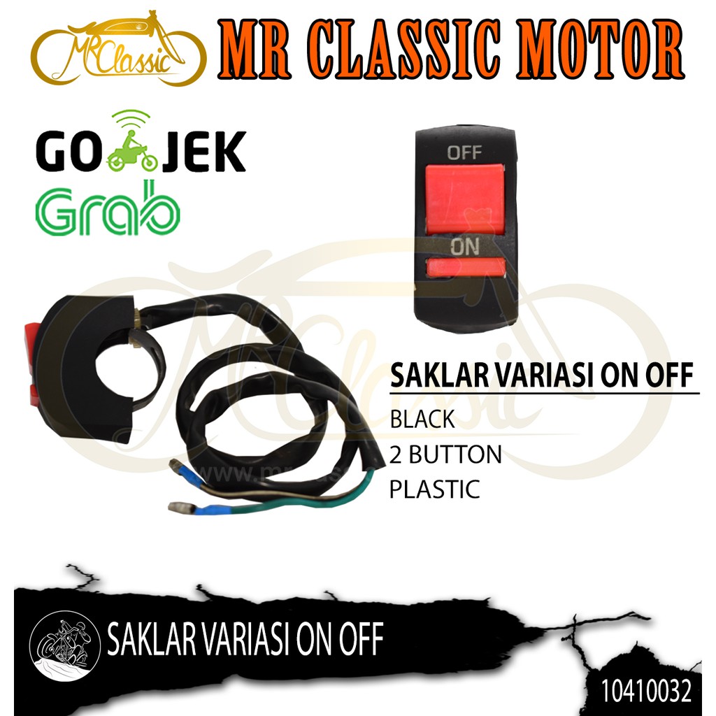 Saklar Motor Variasi Custom On Off