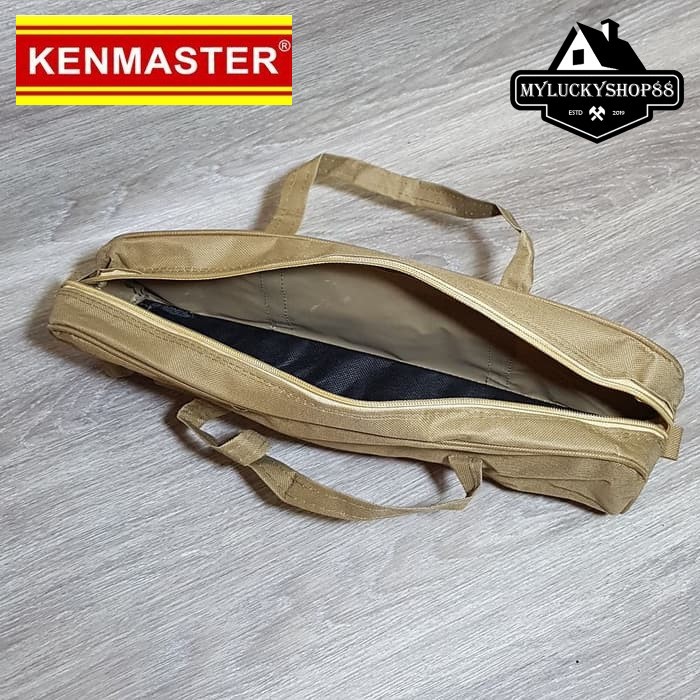 Kenmaster ToolBag Coklat - Tool Set Kit Bag - Tas Perkakas