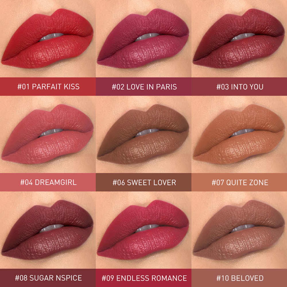 (READY &amp; ORI) STAGENIUS 9 Colors Matte Liquid Lipstick SG09