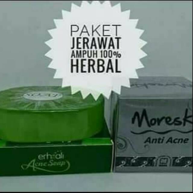 Paket jerawat herbal nasa