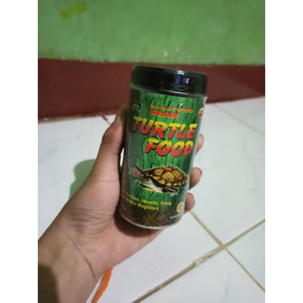 Lily Turtle Food 80 Gram Pakan Kura-Kura Reptil Amphibi Frog Makanan Kura 80gr Lily Turtlefood 80g Lily Turtle Food 80gr - Makanan Kura Kura Makanan Kodok Makanan Reptil