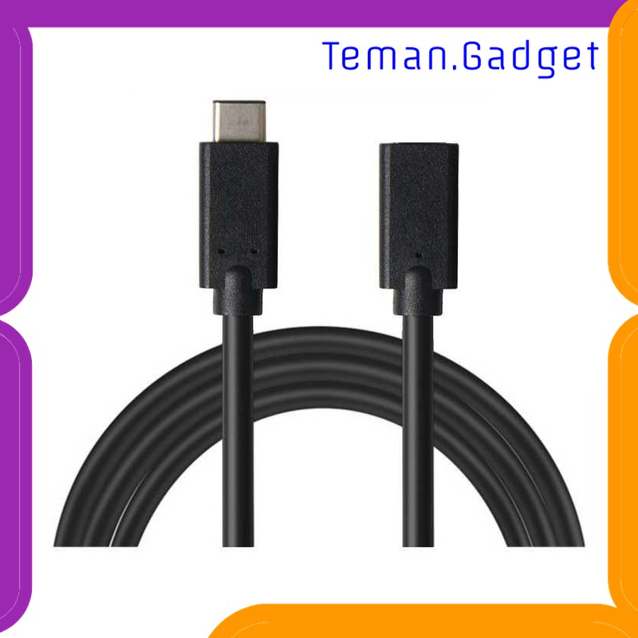 TG-AI034 SOONHUA KABEL EKSTENSION USB TYPE C MALE KE USB TYPE C FEMALE 1M 8196