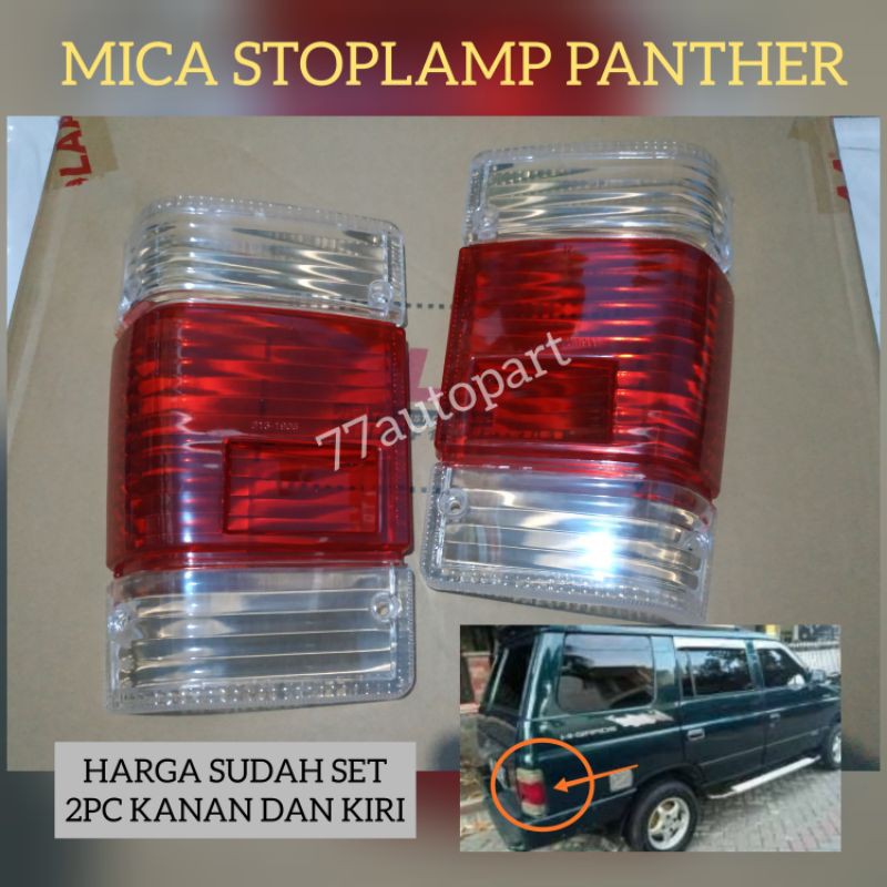 Mika stoplamp panther lama model kristal