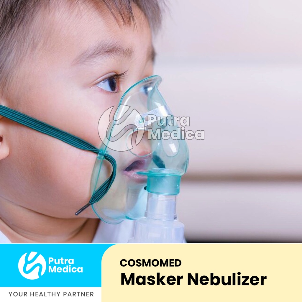 Masker Nebulizer / Inhalasi Mask / Perlengkapan Terapi Uap