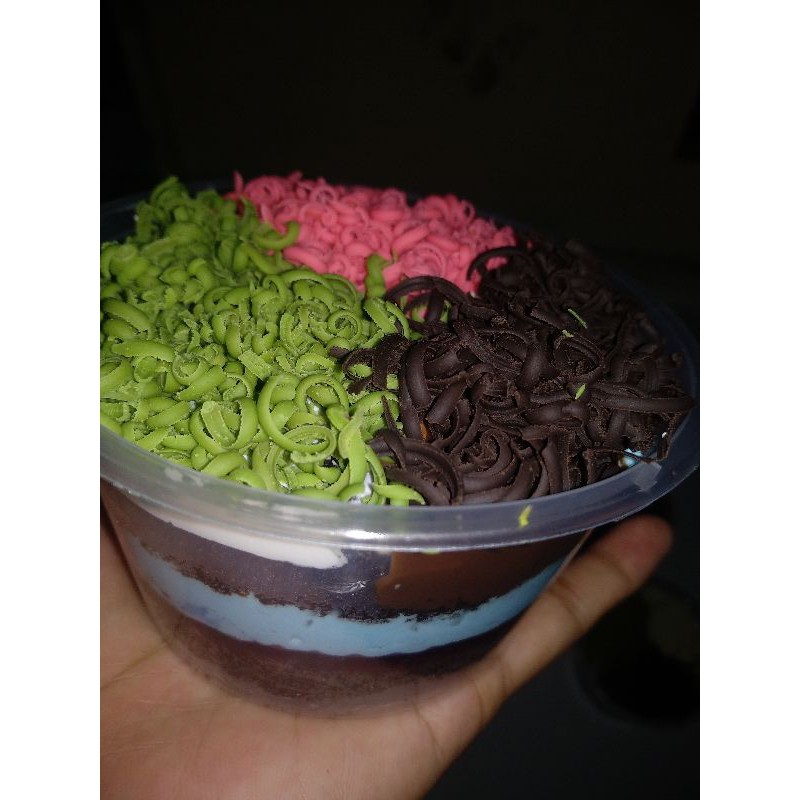 

Brownies lumer aneka toping 300ml