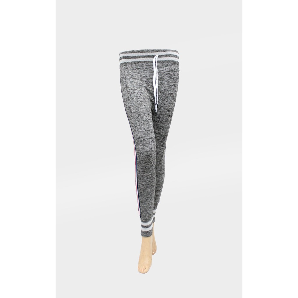 [Hits] #9125-2 celana legging wanita yang sedang populer strip polos